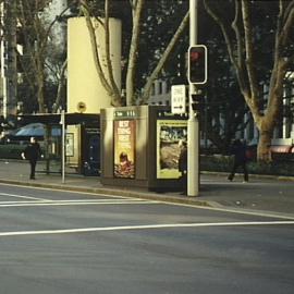 Public toilets and bus shelter on York Street