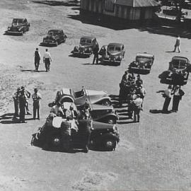 Nuffield Square, Sydney factory of British Motor Corporation, Zetland.