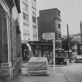 Bayswater Road and Kellett (now Ward) Avenue Kings Cross, 1961