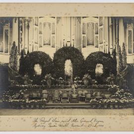 Royal Dais and Grand Organ, Sydney Town Hall, George Street Sydney, 1934