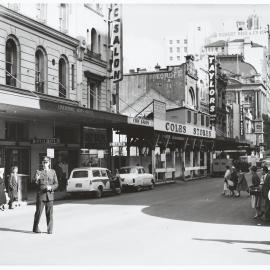 Coles extension into King Street Sydney, 1960