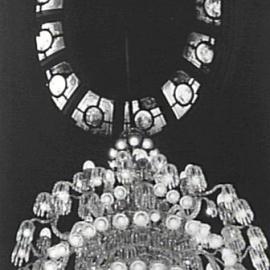 Chandelier in Vestibule