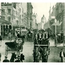 Early Sydney street scene