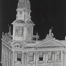 Architectural models of King Street Sydney made by Jack Montgomery, 1956