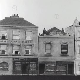 Architectural models of King Street Sydney made by Jack Montgomery, 1956