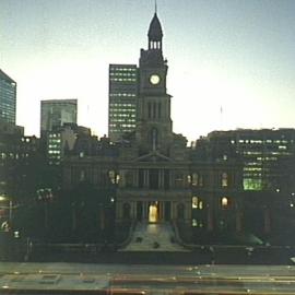 Evening view of Town Hall