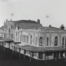 Architectural models of King Street Sydney made by Jack Montgomery, 1956