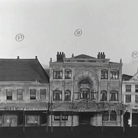 Architectural models of King Street Sydney made by Jack Montgomery, 1956