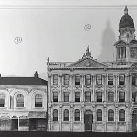 Architectural models of King Street Sydney made by Jack Montgomery, 1956