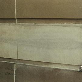 Sandstone restoration
