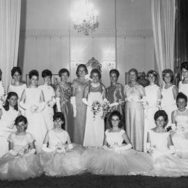 Debutantes of Lady Mayoress' Ball, George Street Sydney, 1967