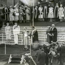 Civic reception for HM Queen Elizabeth, the Queen Mother