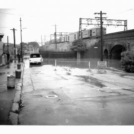 Flooding in Erskineville