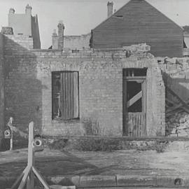 Demolition work, Walker Street Waterloo, 1955