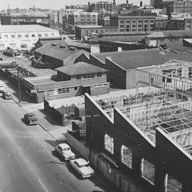 Aerial view of Bay St Depot