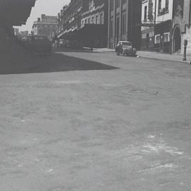 Liverpool St at corner of Sussex St