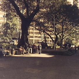 Macquarie Place Park, Loftus Street Sydney, circa 1980s