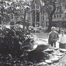 John Christie Wright Memorial Fountain, Macquaire Place Park Sydney, 1960-1969