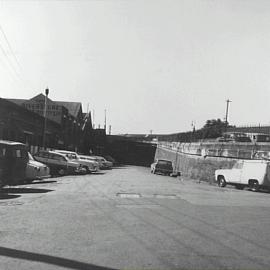 Proposed site for William Henry Street bridge