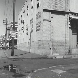 Proposed site for William Henry Street bridge