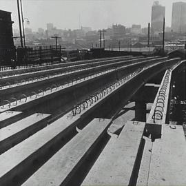 William Henry Street bridge construction