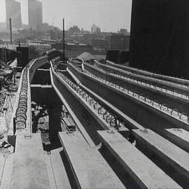 William Henry Street bridge construction