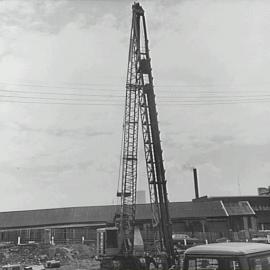 William Henry Street bridge construction