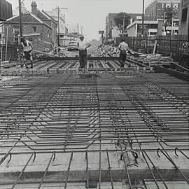 William Henry Street bridge construction