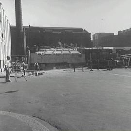 William Henry Street bridge construction