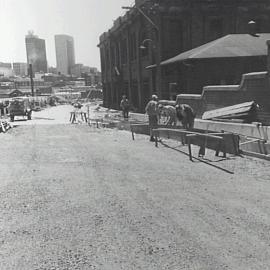 William Henry Street bridge construction