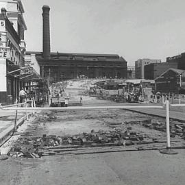 William Henry Street bridge construction