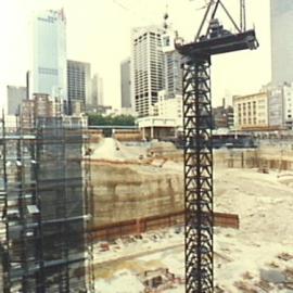 World Square building construction site