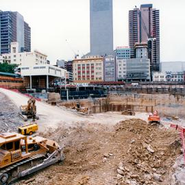 World Square building construction site