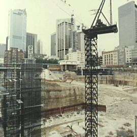 World Square building construction site