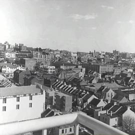 Aerial view of Woolloomooloo