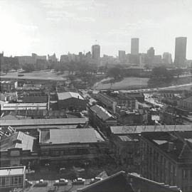 Aerial view of Woolloomooloo