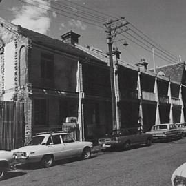 Terrace housing, McElhone Street Woolloomooloo, 1968