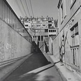 Hill Stairs and Sydney Place, Woolloomooloo