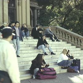 Town Hall steps