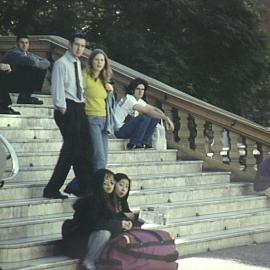 Town Hall steps