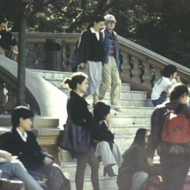 Town Hall steps