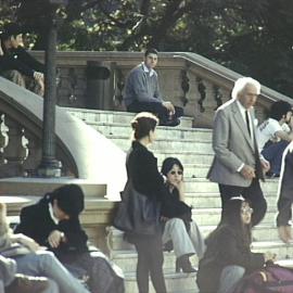 Town Hall steps