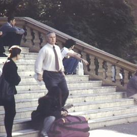 Town Hall steps