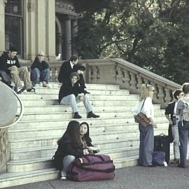 Town Hall steps