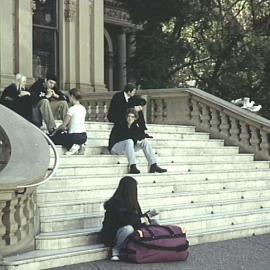 Town Hall steps