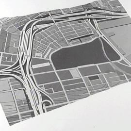 Plan of proposed Western Distributor