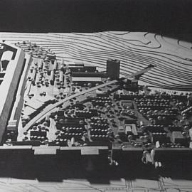 Model of Woolloomooloo redevelopment