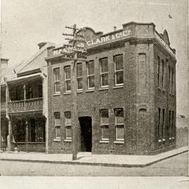 Marcus Clark & Co factory, Buckland Lane Newtown, 1912