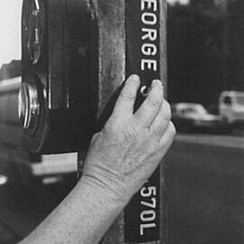 Braille street sign