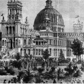 Garden Palace, Royal Botanic Gardens Sydney, 1880